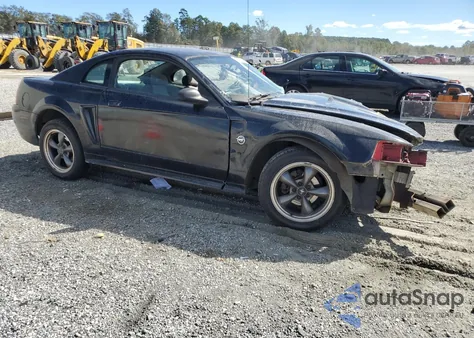 2001 Ford Mustang из США, поврежденный, VIN 1FAFP40441F127371